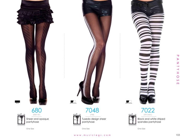 Music Legs Music Legs-hosiery Catalog 2019-103  Hosiery Catalog 2019 | Pantyhose Library